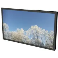 Hi Nd EASY - Monteringssæt (etui) - landskab - for LCD display - sort - skærmstørrelse: 49 - vægmonterbar