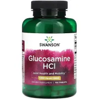Swanson Health , Glukosamin HCl, 1.500 mg, 100 Tablets