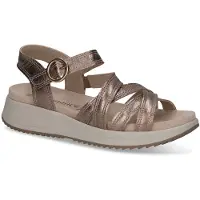 Caprice Sandal, brown, made of Leather without heel, Size 41