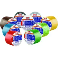 TESA Tesaflex 53988 - PVC-isoleringstape til isolering og mærkning af kabler 20m x 19mm brun - (10 stk.)