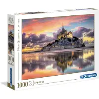 Clementoni - 39367 - Collection - Le Magnifique Mont Saint -Michel - 1000 stykker