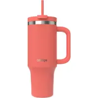 CONTIGO Streeterville Tumbler with Handle Coral, 1200ml