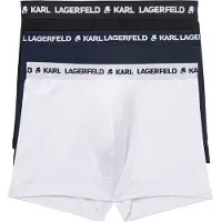 Karl Lagerfeld Boksershorts marin / sort / hvid