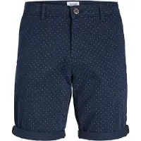 Jack & Jones Lærredsbukser 'JPSTBowie' navy