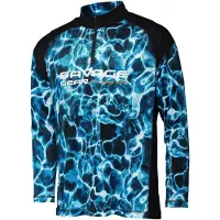 Savage Gear Marine Uv-beskyttende Langærmet T-shirt