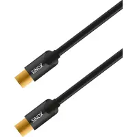 Sinox beslag Sinox HD Premium - Antennekabel - IEC-forbindelse han til IEC-forbindelse han