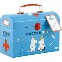 Muumi Mumi - Træ Doktorsæt i Kuffert
