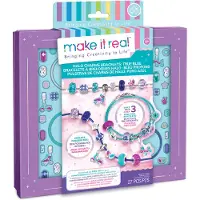 Make It Real DIY halo charms bracelets set True blue