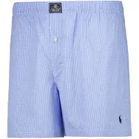 Ralph Lauren Polo Ralph Laurentil mænd. 714513429005 Klassiske blå boxershorts (S), Afslappet, Bomuld