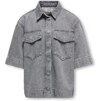 ONLY GIRLS Bluse grey denim
