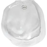 DBKD Pebble væghængt vase klar Lille Ø15 cm