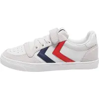Hummel Sko - Slimmer Stadil Leather Low Jr. - Hvid - - 27 - Sko