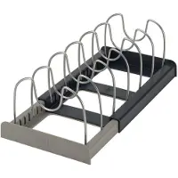 Joseph Joseph DrawerStore Grey Expanding Cookware Organiser