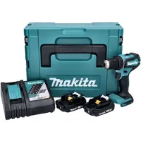Makita Boremaskine - - DDF485RAJ - Trådløs - 18V - 2 hastigheder - 13mm chuck