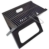 Blaupunkt GC201 turistgrill med trækul 42,5 cm x 26,5 cm