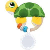Chicco 00011566000000, Dreng/Pige, Integrerede bideringe, Klingende, Stof, Plast, Flerfarvet, 1 stk