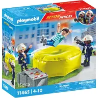 Playmobil Action Heroes - Brandmand med Luf... - 71465 - 13 Dele - - OneSize - Klodser