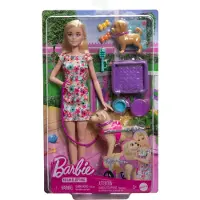 Barbie Hundelufter Med Rullestolsdukke