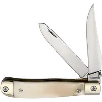 Rough Ryder Trapper White Smooth Bone