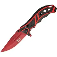 Mtech Linerlock Black/Red A/O