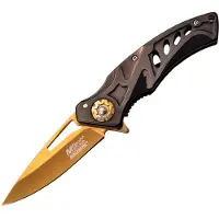 Mtech Linerlock A/O Black/Gold