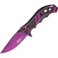 Mtech Linerlock Black/Purple A/O