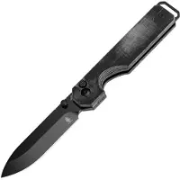 Kizer Cutlery KUH Button Lock Micarta