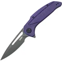 Kubey Nautilus Linerlock Purple