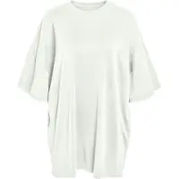 Noisy May Oversized bluse 'NMMocca' hvid
