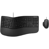 Microsoft Ergonomic Desktop for Business - Tastatur & Mus sæt - Nordisk - Sort