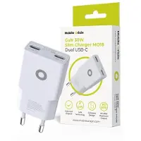Mobile Origin GaN 30W Slim Charger TÜV - MO18 - Dual USB-C