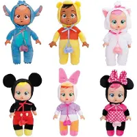 Tutti Bambini Cry Babies Tiny Cuddles Disney Mickey Mouse 9-tommer plysdukke, der græder rigtige tårer - Til børn fra 18 måneder og opefter