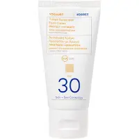 Korres YOGHURT tonet solcreme til ansigtet SPF30 Solcreme 50 ml