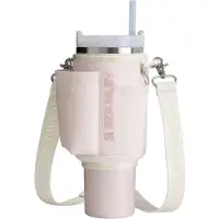 Stanley Gertuvės krepšys su kišenėmis All-Day Quencher Carry-All 1,18 L - rožinio kvarco spalvos