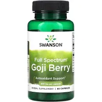 Swanson Health , Full Spektrum Goji Bær, 500 mg, 60 Capsuler