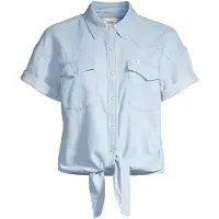 Lee Western Cropped Kortærmet Skjorte