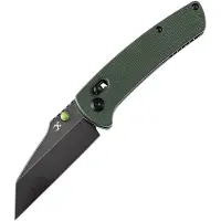 Kansept Knives Main Street Crosslock Grn