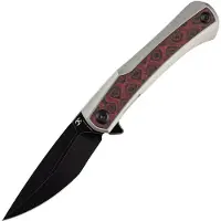 Kansept Knives Kratos Framelock Red/Blk CF