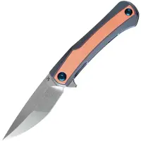 Kansept Knives Kratos Framelock Blue Ti
