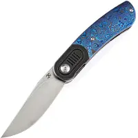 Kansept Knives Reverie Framelock Timascus