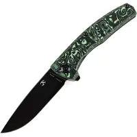 Kansept Knives AGI Framelock Green CF