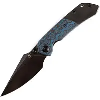 Kansept Knives Fenrir Linerlock Blue Rose CF