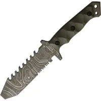 Halfbreed Blades Emergency Rescue Knife Topo