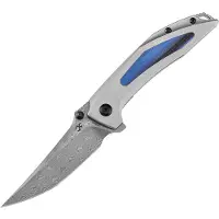 Kansept Knives Baku Linerlock Blk/Blue G10