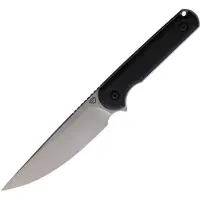 Ferrum Forge Knife Works Lackey XL Fixed Blade Black