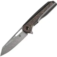 Kansept Knives Shard Framelock Copp CF Dam