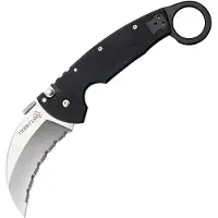 Cold Steel Tiger Claw foldekniv, savtakket