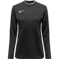 Nike Dommertrøje II Dri-FIT - Sort/Sort Lange Ærmer Kvinde, størrelse Medium