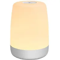 Lippa Baby natlampe med timerfunktion, touch, 100 timers batteri og 9 farver