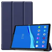 Mtp Products Tri-Fold Series Lenovo Tab M10 FHD Plus Folio Taske - Mørkeblå